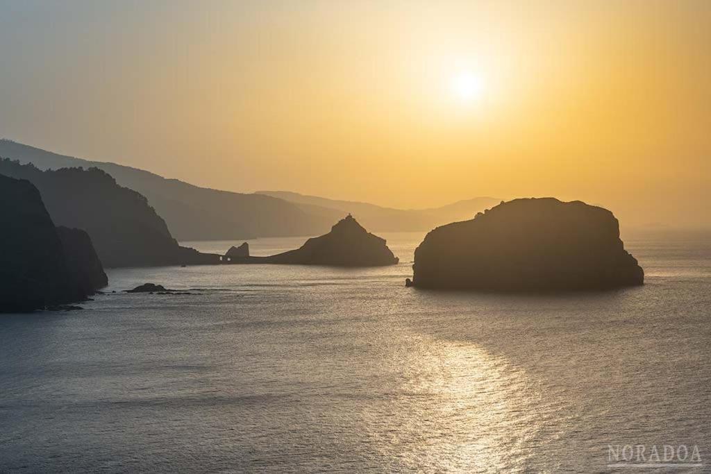 Comodo Apartamento En El Centro De Bermeo. Bagian luar foto